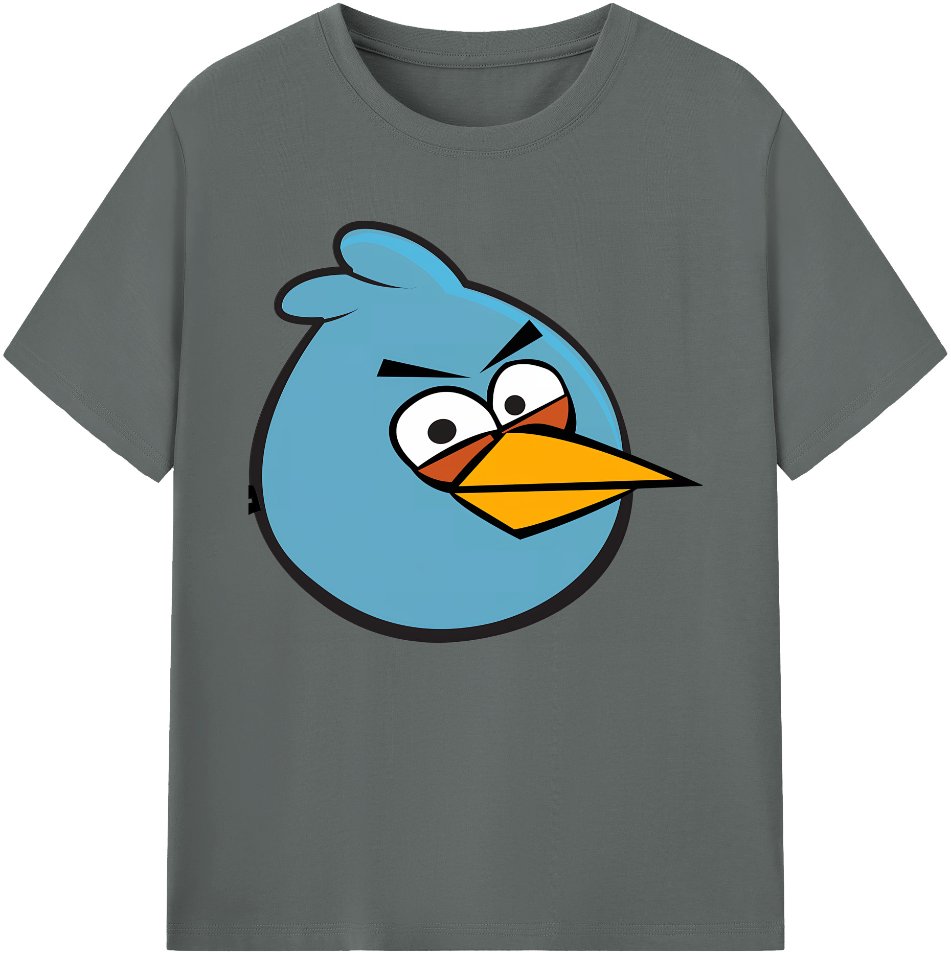 （画像用） Angry Birds アングリーバード 綿100％ メンズ半袖Tシャツ｜肌触りやわらか＆通気性